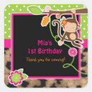 Search for girl monkey stickers Baby