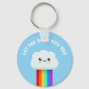 Search for cartoon clouds key rings Happy
