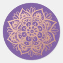 Search for purple mandala stickers Elegant