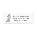 Search for tiger return address labels Watercolor