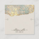 Search for glam business cards Glitter