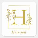 Search for monogram h stickers Botanical