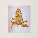 Search for christmas tree puzzles Red