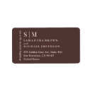 Search for card suits return address labels Minimalist