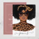 Search for leopard hen party invitations Chic