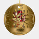 Search for indiana state christmas tree decorations America