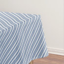 Search for blue and white striped tablecloths Stripes