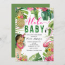 Search for hawaiian baby shower invitations Floral