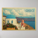 Search for santorini travel posters Greece