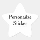 Search for star design stickers Birthday