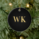Search for black and gold christmas tree decorations Typography
