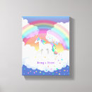 Search for unicorn canvas prints Colourful