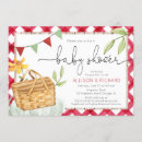 Search for picnic baby shower invitations Picnic in the park