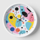 Search for colorful clocks Retro