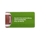 Search for football labels return address labels Team