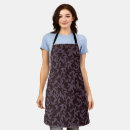 Search for dark purple aprons Floral