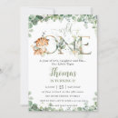 Search for cute baby tiger cub invitations Watercolor