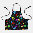 Search for colourful stars aprons Blue