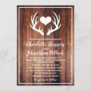Search for rustic deer wedding invitations Barn wood