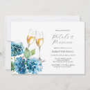 Search for petals and prosecco bridal shower invitations Elegant
