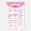 Search for babysitter notes Daycare