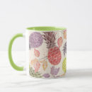 Search for fresh fruit mugs Watercolor
