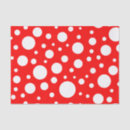 Search for dotty tissue paper Red