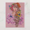 Search for floras postcards Drawing