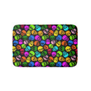 Search for skull bath mats Black background