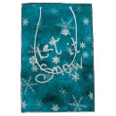 Search for silver gift bags Snowflakes