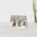 Search for mice christmas cards Snow