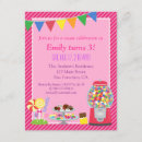 Search for candy colours invitations Pink