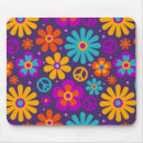Search for retro peace mouse mats Flowers