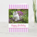Search for pretty cat birthday cards Pink