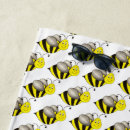 Search for bee beach towels Black