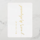 Search for junior bridesmaid cards Minimalist