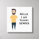 Search for lgbtq pride canvas prints Transgender