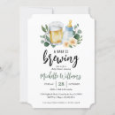 Search for brewery baby shower invitations Baby is brewing