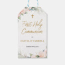 Search for first holy communion gift tags Floral