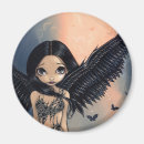 Search for black wings magnets Angel