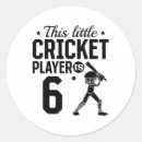 Search for action sports stickers Cricket team