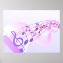 Search for musical notes background posters Music lover