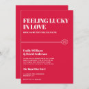 Search for crimson red wedding invitations Unique