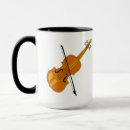 Search for violin bow mugs Musical instrument