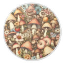 Search for whimsical knobs and pulls Mushrooms