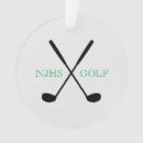 Search for golfing christmas tree decorations Classic