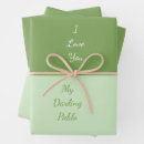 Search for i love you wrapping paper Minimalist