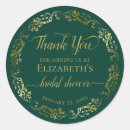 Search for fancy thank you stickers Bridal shower
