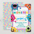 Search for colourful halloween invitations Monster