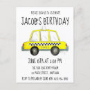 Search for transportation party invitations Taxi